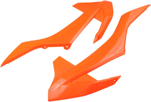 Replacement Radiator Shrouds Orange