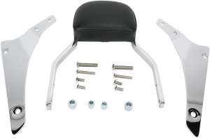 Square Sissy Bar Kit Chrome