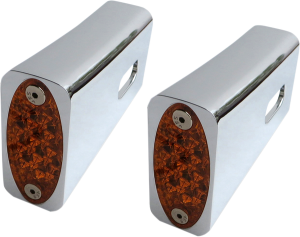 Fender Strut Led Marker Lights Chrome