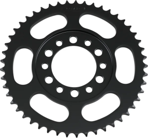 Jtr1842.49 Rear Replacement Sprocket 49 Teeth 428 Pitch Natural Steel Black, 1, nordicamoto.ro