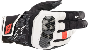 Manusi Piele Alpinestars Smx Z Drystar Negru/Alb/Rosu
