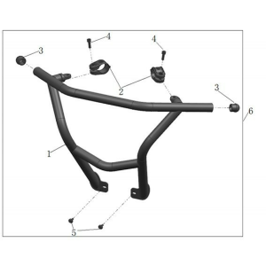 BARĂ PROTECȚIE SPATE UTV CFMOTO ZFORCE 950 / 950 HO / 950 HO DEX / 1000, 6, nordicamoto.ro