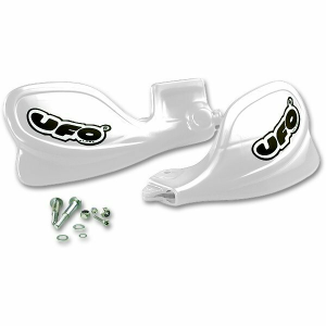 Replacement Plastic Handguard For Honda White