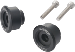 Bar End Mirror Adapter Black, 1, nordicamoto.ro