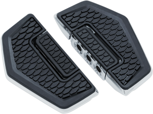 Hex Folding Floorboard Black, 3, nordicamoto.ro
