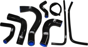Set de furtunuri pentru radiator, negru, 1, nordicamoto.ro