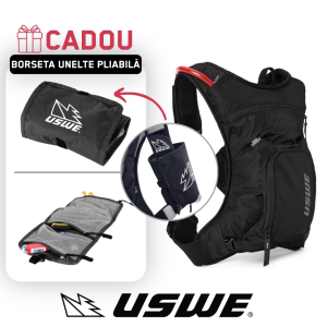 Rucsac Hidratare USWE MTB Moto Hydro 3 Black, nordicamoto.ro