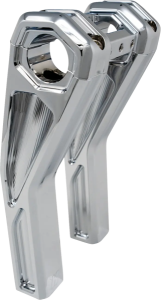 Ascent Pro Risers Silver