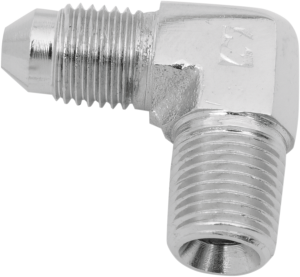 Street Legal Brake Line Adapter Chrome, 1, nordicamoto.ro