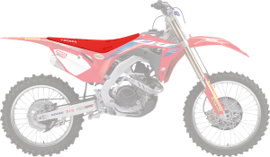 Replica Team Seat Cover Red, 2, nordicamoto.ro