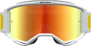 Vision 5 Drag Goggle White, Red, Orange, 4, nordicamoto.ro