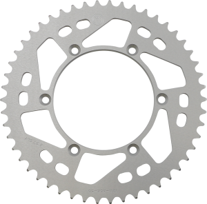 MOOSE RACING Rear Aluminum Sprocket Silver, 3, nordicamoto.ro