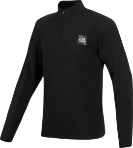Tricou cu manșon lung At 8 Merino, negru, nordicamoto.ro