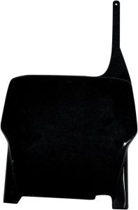 Replacement Front Number Plate Black