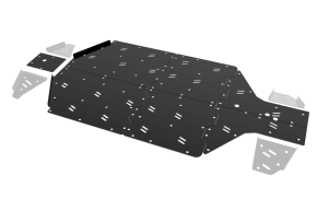 SCUT PROTECȚIE UTV CFMOTO U10 XL PRO – HDPE 8MM, NEGRU, 4, nordicamoto.ro