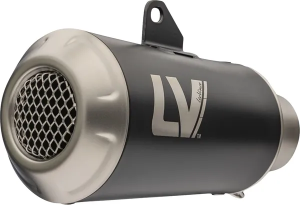 Tobă de eșapament LeoVince LV-10 Black Edition Slip-On pentru Honda CB500F / CBR500R / CB500X (2019-2025), nordicamoto.ro