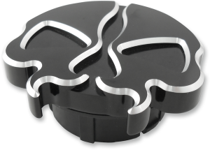 Split Skull Gas Cap Black, 1, nordicamoto.ro