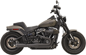 2-into-1 Road Rage Exhaust System Black, 1, nordicamoto.ro