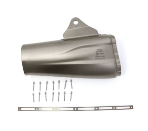 Muffler Sleeve Kit Silver 