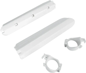 Yamaha Fork Tube Protectors White