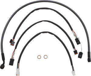 Black Pearl Designer Handlebar Installation Kit Black, 1, nordicamoto.ro