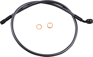 Alternate Length Upper Brake Line Black, Black Pearl, 1, nordicamoto.ro