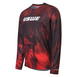 Tricou USWE Rök Off-Road Flame Red