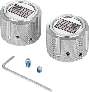 Front Axle Nut Cover Silver, 1, nordicamoto.ro