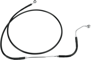Extended Length Black Vinyl Brake Line Kit Black Oversize [+152 mm (6'')], 1, nordicamoto.ro