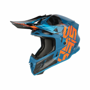 Casca Acerbis X-Track 22.06 Orange/Blue