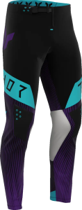 Pantaloni Sportmode Vanish negru-violet, nordicamoto.ro