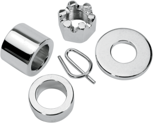 Axle Spacer/nut Kit Silver, 1, nordicamoto.ro