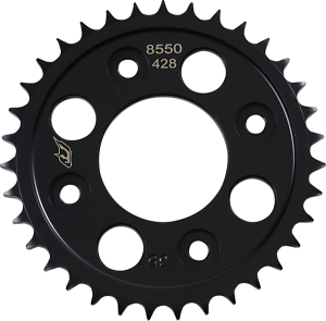 Lightweight Steel Sprocket Black, 1, nordicamoto.ro
