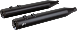 Grand National Slip-on Mufflers Black, 1, nordicamoto.ro