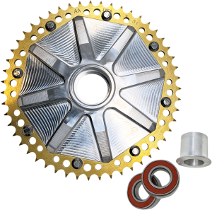 Cush Drive Chain Sprocket Gold, Machined, 1, nordicamoto.ro