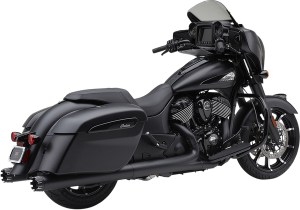 Dual Cut Slip-on Mufflers Black, 2, nordicamoto.ro