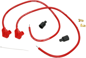 Universal Spark Plug Wire Kit Red