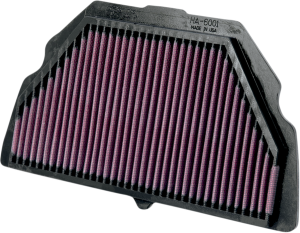 High-flow Air Filter Black, Red