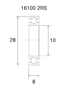 B5 Bearing, 1, nordicamoto.ro