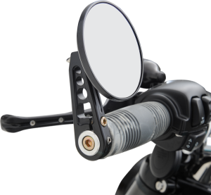 Bar End Mirror Anodized Black