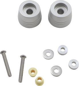 Lodestar Handlebar Sliders Silver, 2, nordicamoto.ro