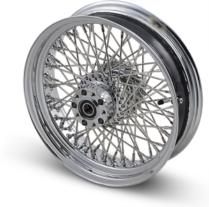 Laced 40-80 Spoke Wheel Assembly Silver, 3, nordicamoto.ro