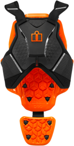 Vest Fa L2 Perf Blk S-m Black, Orange 