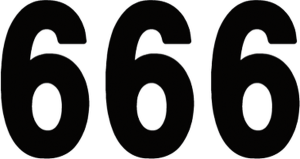 Pro Numbers Black
