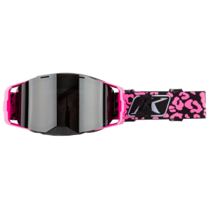 Ochelari Snowmobil Klim Edge Focus Knockout Pink Black Chrome Smoke Polarized