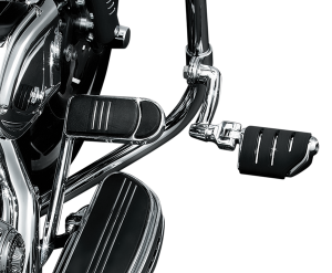 Longhorn Offset Dually Highway Pegs Silver