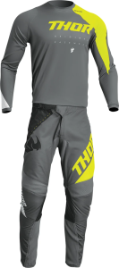 Tricou Thor Sector Edge Acid/Gray 3XL, 4, nordicamoto.ro