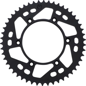 MOOSE RACING Rear Aluminum Sprocket Black 