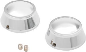 Swingarm Pivot Bolt Covers Chrome
