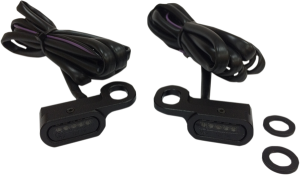 Led Handlebar Marker Lights Black, 1, nordicamoto.ro